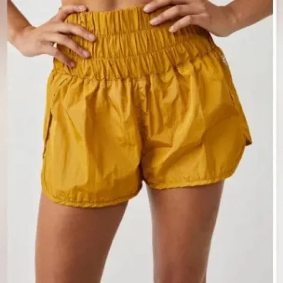 NWOT! FP Movement ‘The Way Home’ logo shorts. Golden (S,M). Lavender Dust (L) - Picture 4 of 16